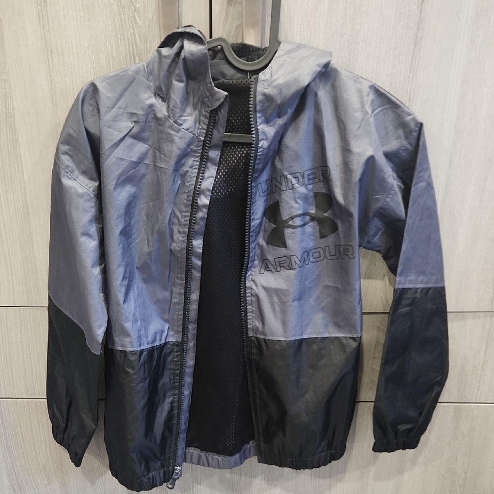Under Armour Kids Two-Tone Windbreaker, Size YS